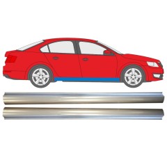 Sliekšņa apakšējā daļa priekš Skoda Octavia III 2013-2020 / Kreisais+Labais / Komplekts 14827