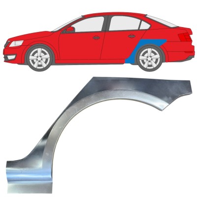 Aizmugurējā arka priekš Skoda Octavia III 2013-2020 / Kreisā 15863