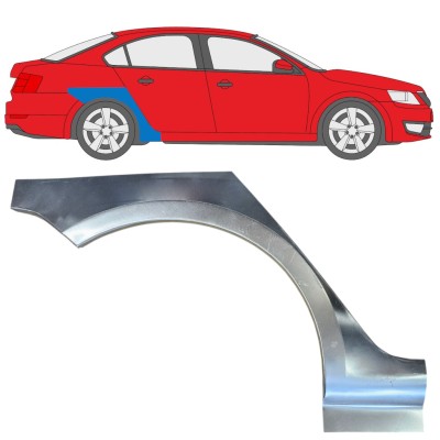 Aizmugurējā arka priekš Skoda Octavia III 2013-2020 / Labā 15862