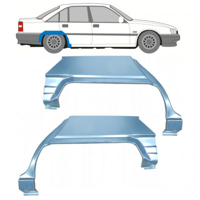 Aizmugurējā arka priekš Opel Omega A 1986-1993 / Kreisais+Labais / Komplekts 9803