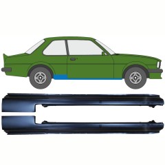 Pilns slieksnis priekš Opel Ascona B 1975-1981 / Kreisais+Labais / Komplekts 11074