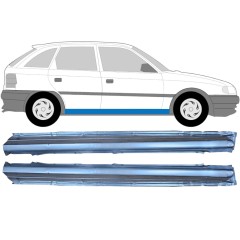 Pilns slieksnis priekš Opel Astra F 1991-2002 / Kreisais+Labais / Komplekts 9447