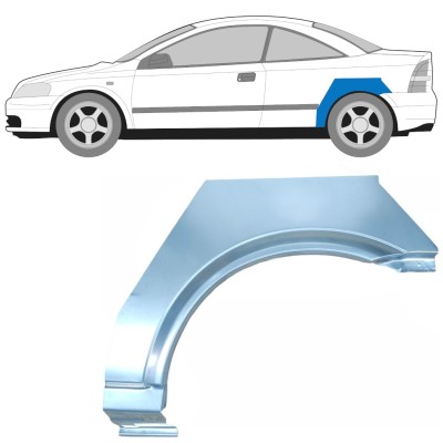 Aizmugurējā arka priekš Opel Astra G 1998-2009 / Kreisā / COUPE 15960