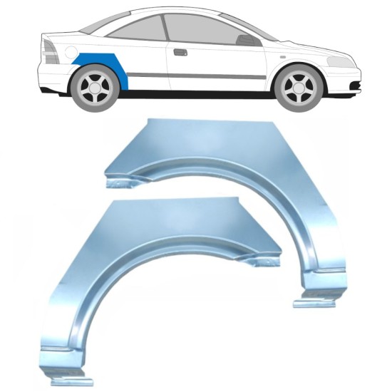Aizmugurējā arka priekš Opel Astra G 1998-2009 / Kreisais+Labais / COUPE 15961