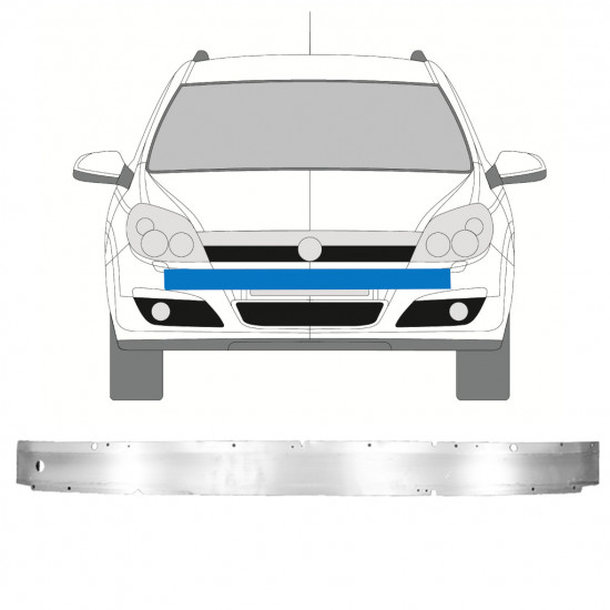 Priekšējais pastiprinājums priekš Opel Astra H 2003-2014 7563