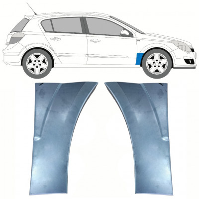 Priekšējā spārna daļa priekš Opel Astra 2003-2014 / Kreisais+Labais / Komplekts 10138