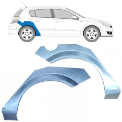 Aizmugurējā arka priekš Opel Astra H 2003-2014 / Kreisais+Labais / Komplekts 10661