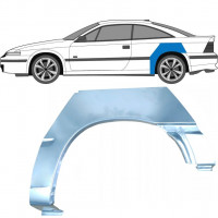 Aizmugurējā arka priekš Opel Calibra 1990-1997 / Kreisā 6356