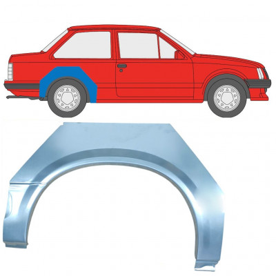 Aizmugurējā arka priekš Opel Corsa A 1982-1993 / Labā 11018