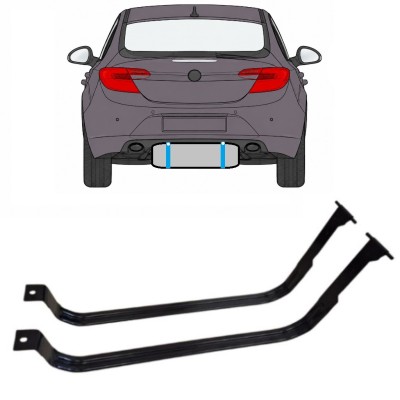 Degvielas tvertnes kronšteini priekš Opel Insignia 2008-2017 15991