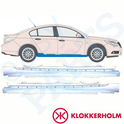 Slieksnis priekš Opel Insignia 2008-2017 / Kreisais+Labais / Komplekts 10342