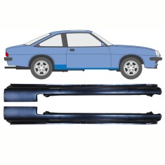 Pilns slieksnis priekš Opel Manta B 1975-1988 / Kreisais+Labais / Komplekts 11080