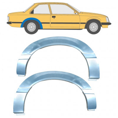 Aizmugurējā arka priekš Opel Rekord E 1977-1986 / Kreisais+Labais / Komplekts 11039