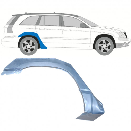 Aizmugurējā arka priekš Chrysler Pacifica 2003-2007 / Labā 7669