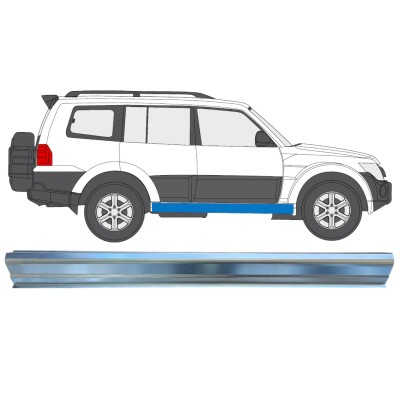 Slieksnis priekš Mitsubishi Pajero 2006-2021 / Labā 16349