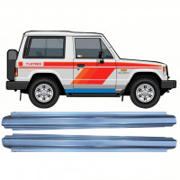 Slieksnis priekš Mitsubishi Pajero 1982-1992 / Kreisais = Labais (simetrisks) / Komplekts 10362