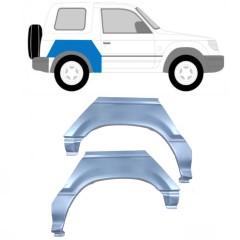 Aizmugurējā arka priekš Mitsubishi Pajero 1991-2001 / Kreisais+Labais / Komplekts 10668