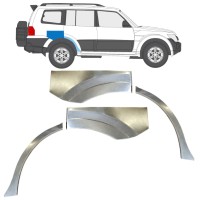 Aizmugurējā arka priekš Mitsubishi Pajero 2006-2021 / Kreisais+Labais / Komplekts 14842