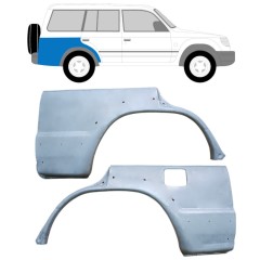 Aizmugurējā arka priekš Mitsubishi Pajero 1991-2001 / Kreisais+Labais / Komplekts 10402