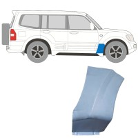Priekšējā spārna daļa priekš Mitsubishi Pajero 1999-2006 / Labā 16901