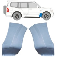 Priekšējā spārna daļa priekš Mitsubishi Pajero 1999-2006 / Kreisais+Labais / Komplekts 16903