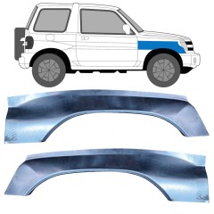 Priekšējā spārna daļa priekš Mitsubishi Pajero Pinin 1998-2007 / Kreisais+Labais / Komplekts 10624