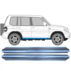 Slieksnis priekš Mitsubishi Pajero Pinin 1998-2007 / Kreisais+Labais / Komplekts 11363