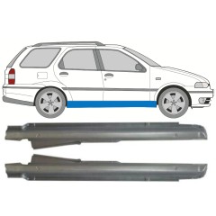 Pilns slieksnis priekš Fiat Palio Weekend 1997-2001 / Kreisais+Labais / Komplekts 9940