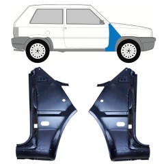 Priekšējais spārns priekš Fiat Panda 1980-2002 / Kreisais+Labais / Komplekts 11813