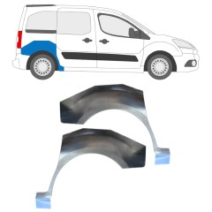 Aizmugurējā arka priekš Peugeot Partner 2008-2018 / Kreisais+Labais / Komplekts 15867