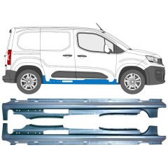 Pilns slieksnis priekš Citroen Berlingo 2018-2023 / Kreisā / Labā / Kreisais+Labais / Komplekts 13364
