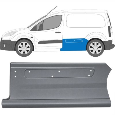 Sānu daļa priekš Citroen Berlingo 2008-2018 / Kreisā 17017
