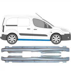 Pilns slieksnis priekš Peugeot Partner 2008-2018 / Kreisais+Labais / Komplekts 9264