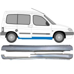 Pilns slieksnis priekš Peugeot Partner 1996-2008 / Labā / Komplekts 9417