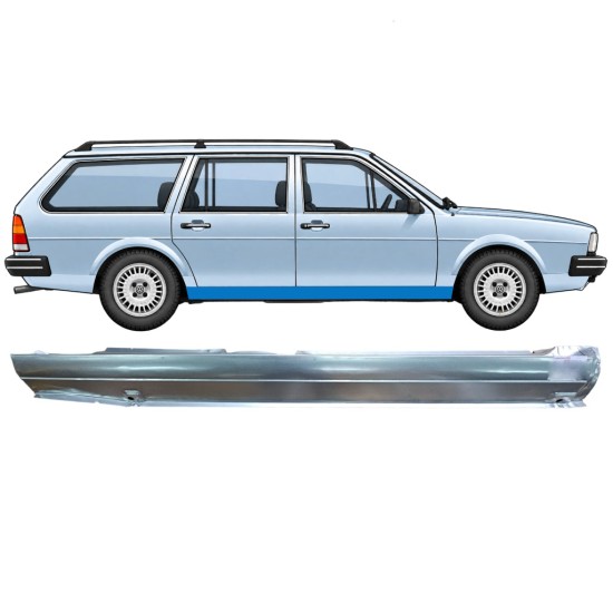 Pilns slieksnis priekš Volkswagen Passat B2 1980-1988 / Labā / COMBI / SEDAN / HATCHBACK 7108
