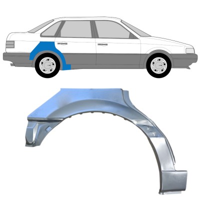 Aizmugurējā arka priekš Volkswagen Passat B3 1988-1993 / Labā / SEDAN 14516