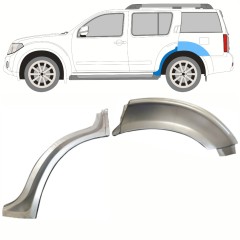 Aizmugurējā arka priekš Nissan Pathfinder R51 2004-2013 / Kreisā / Komplekts 10355