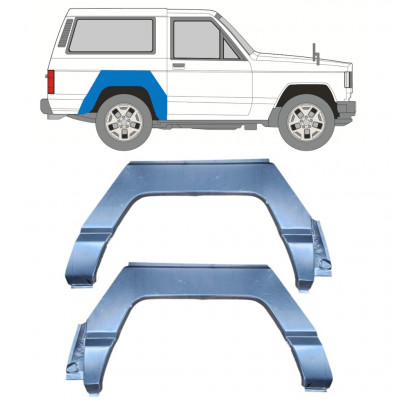 Aizmugurējā arka priekš Nissan Patrol 1979-1993 / Kreisais+Labais / Komplekts 10412