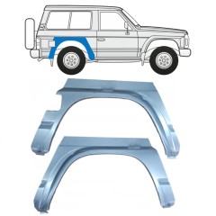 Aizmugurējā arka priekš Nissan Patrol Y60 GY60 1990-1997 / Kreisais+Labais / Komplekts 11530