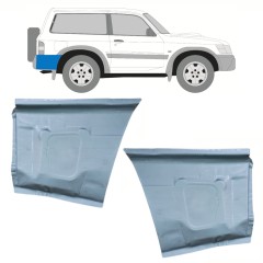 Aizmugurējā arka priekš Nissan Patrol Y61 GY61 1997-2009 / Kreisais+Labais / Komplekts 10168