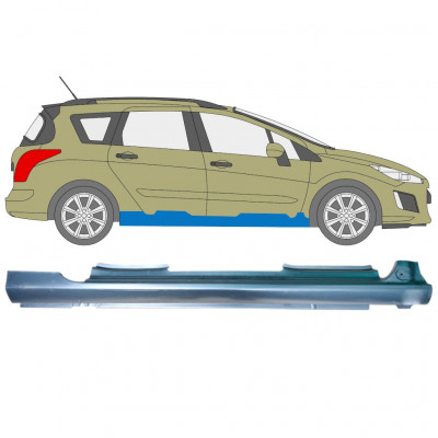 Pilns slieksnis priekš Peugeot 308 2007-2013 / Labā 12886