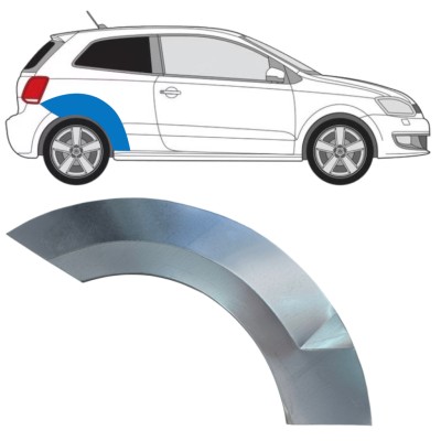 Aizmugurējā arka priekš Volkswagen Polo 2009-2017 / Labā 16358