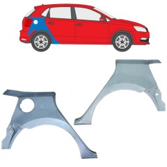 Aizmugurējā arka priekš Volkswagen Polo 2009-2017 / Kreisais+Labais / Komplekts 12670