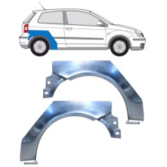 Aizmugurējā arka priekš Volkswagen Polo 2001-2009 / Kreisais+Labais / Komplekts 16261