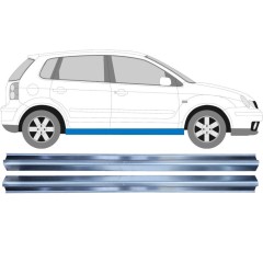 Slieksnis priekš Volkswagen Polo 2001-2009 / Komplekts 11933