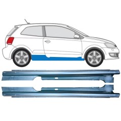 Pilns slieksnis priekš Volkswagen Polo 2009-2017 / Kreisais+Labais / Komplekts 12861