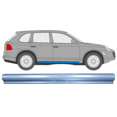 Slieksnis priekš Porsche Cayenne 2002-2010 / Kreisais = Labais (simetrisks) 7635