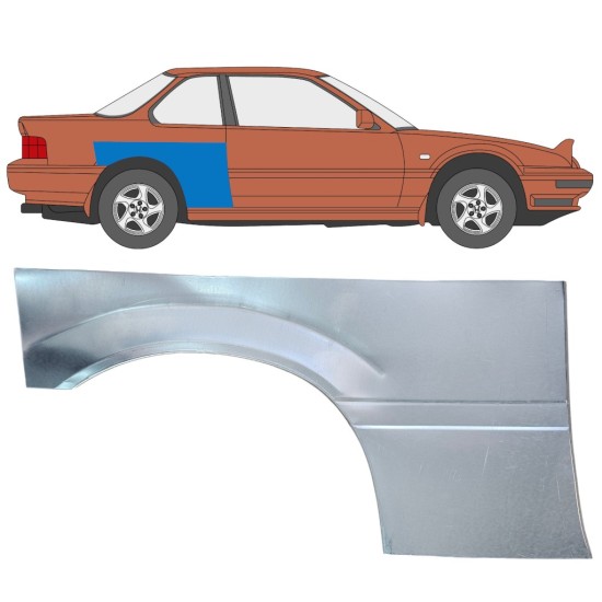 Aizmugurējā arka priekš Honda Prelude 1987-1992 / Labā 16361