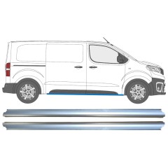 Sliekšņa apakšējā daļa priekš Toyota Proace Verso 2016- / Kreisais+Labais / Komplekts 15601