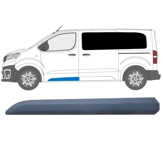 Priekšējo durvju sānu josla priekš Toyota Proace Verso 2016- / Kreisā 14893 Priekšējo durvju sānu josla priekš Toyota Proace Verso 2016- / Kreisā 14893